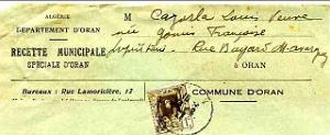 Oran documents divers 695